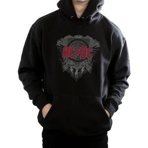 AC/DC Mens Black Ice Cotton Hoodie / Black